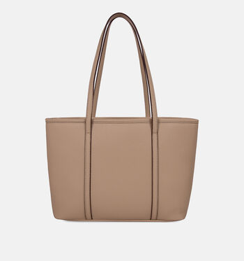 Laurent David Shoppers Beige/Cognac/Blauw