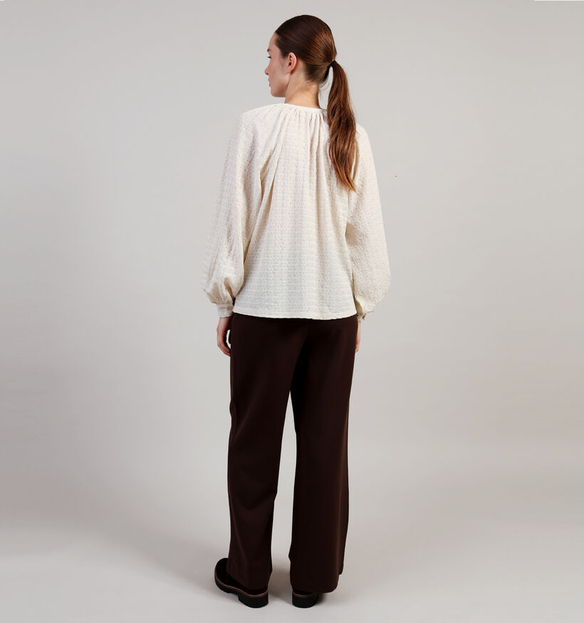 Vila Babera Ecru Blouse voor dames (365581)
