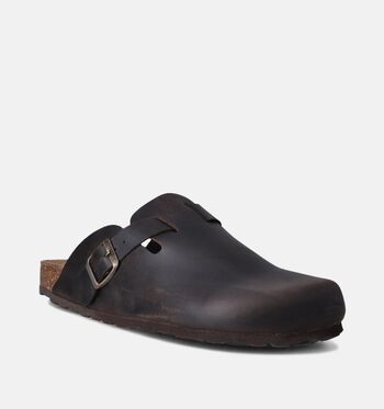 Big Leaf Nu-pieds Marron