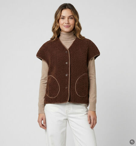 Laurent David Vesten Wit/Bruin/Blauw
