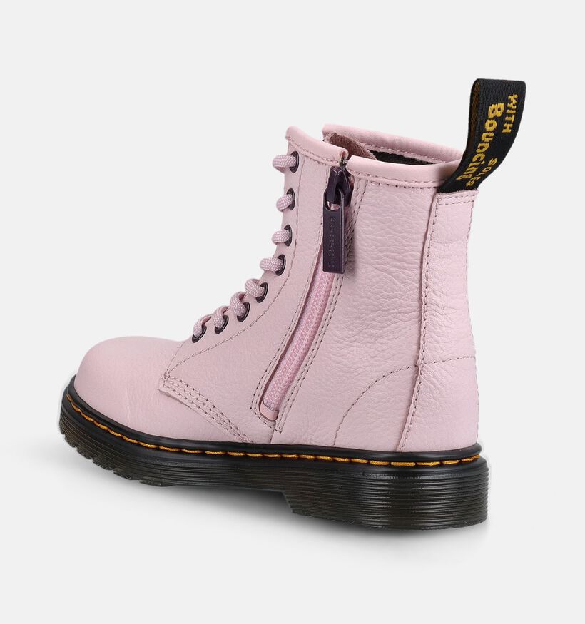 Dr. Martens 1460 Roze Boots met Veter en Rits voor meisjes (376002)