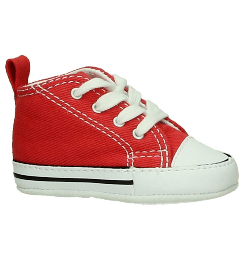 Converse Chaussons bébé en Rouge en textile (200180)