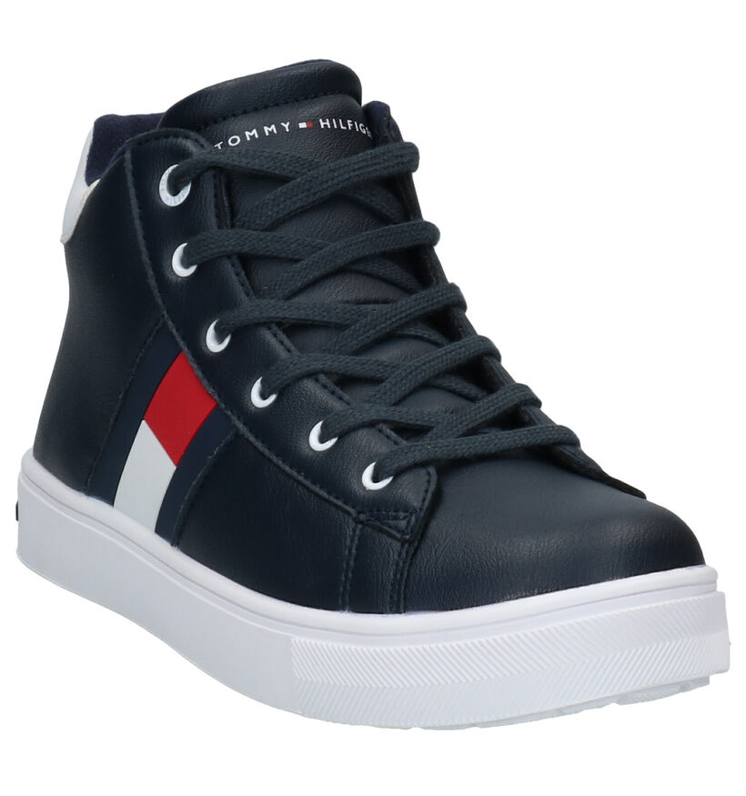 Tommy Hilfiger Baskets en Bleu en simili cuir (279904)