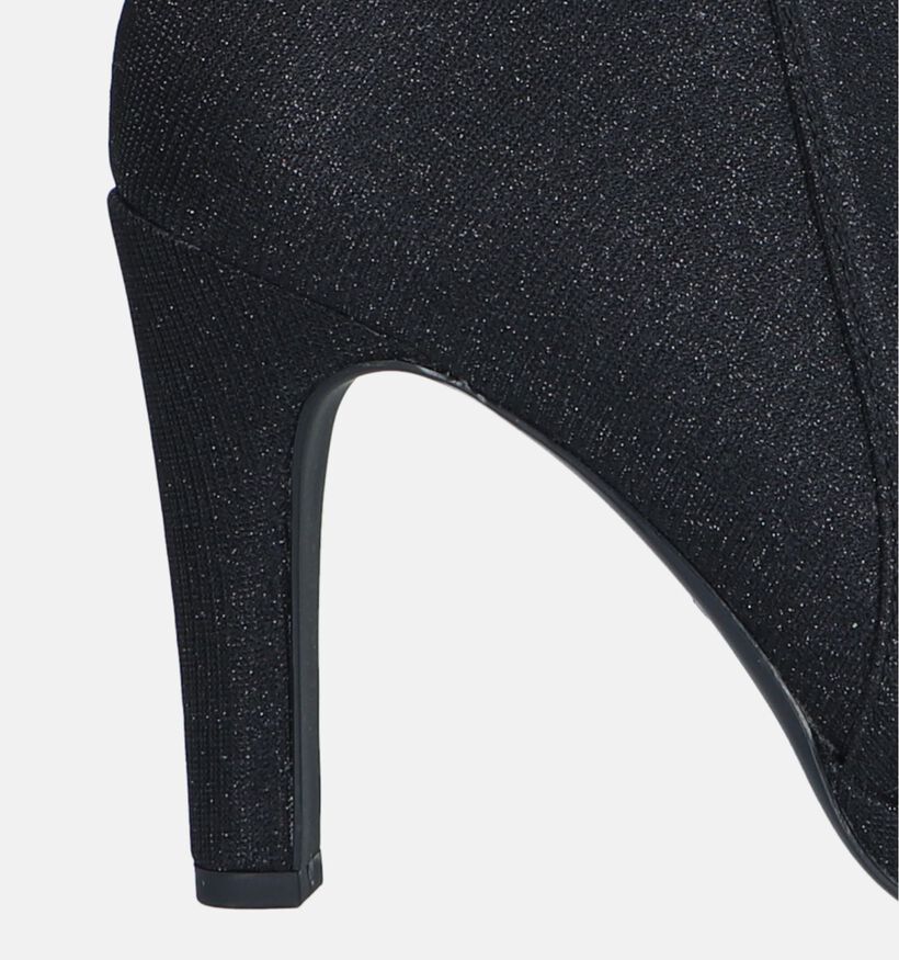 Tamaris Bottines avec talon haut en Noir pour femmes (330501)