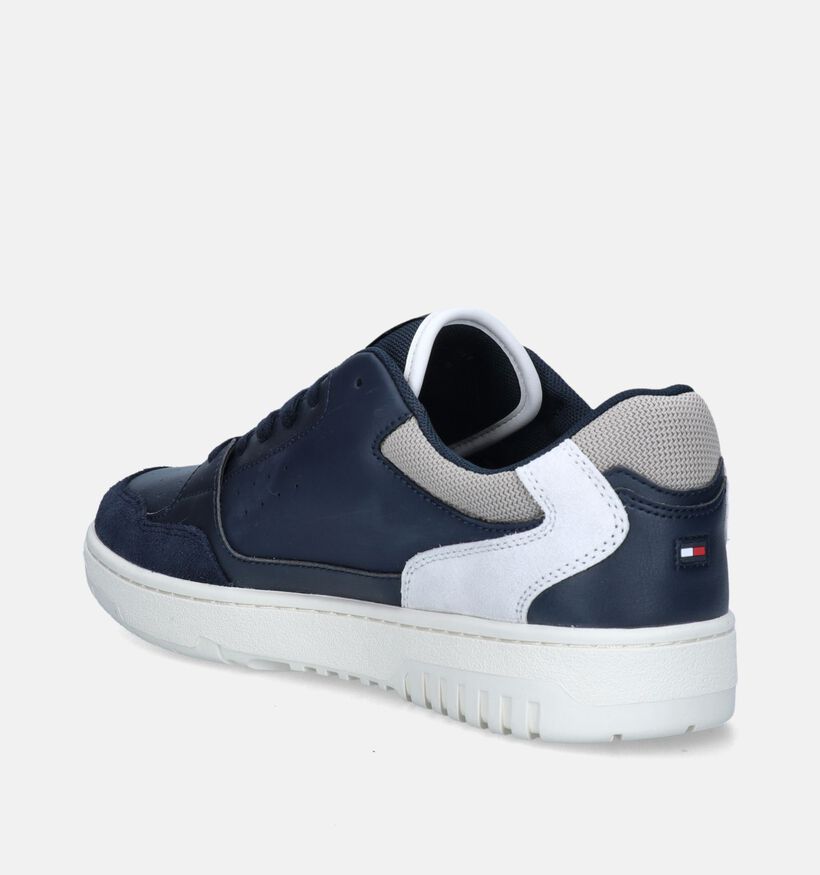 Tommy Hilfiger Basket Core LTH Mix Ess Blauwe Veterschoenen voor heren (345812)