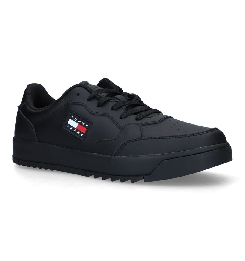 Tommy Hilfiger Baskets basses en Noir pour hommes (318256)