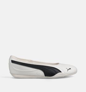 Puma Catch Soleil Ballerines en Blanc pour femmes (366595) - pour semelles orthop&eacute;diques