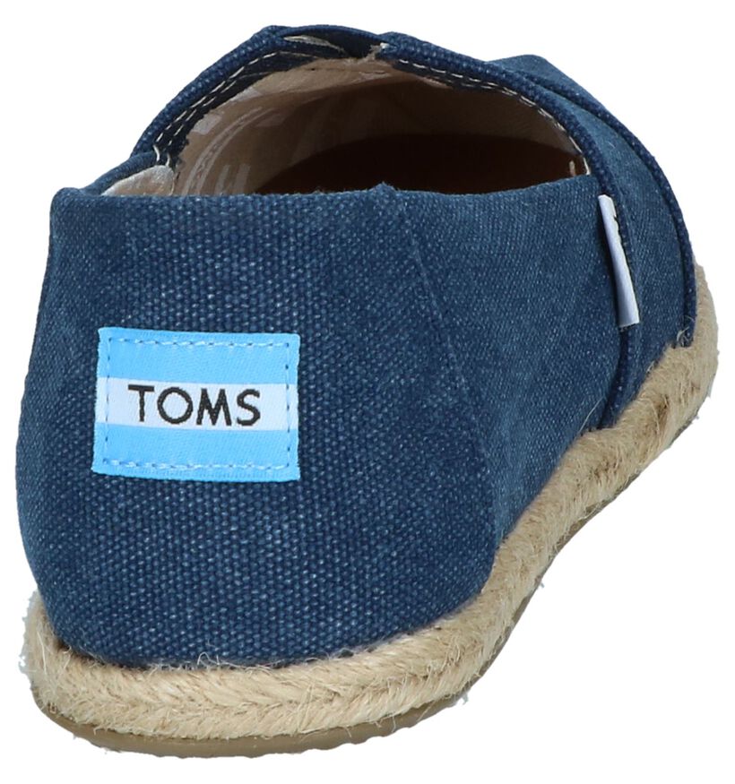 Toms Alpargata  Espadrilles en Gris en textile (269359)