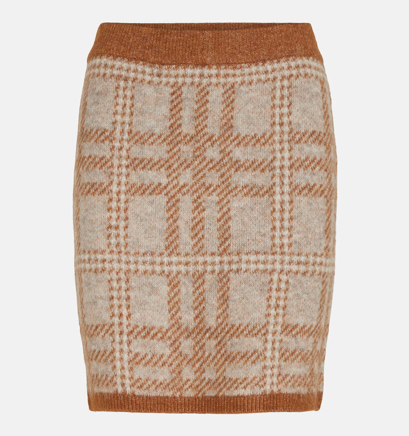 Vila Cilia Camel Gebreide rok voor dames (332098)