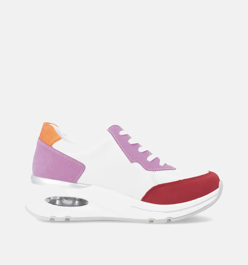 Remonte Baskets casual en Blanc pour femmes (354860) - pour semelles orthopédiques