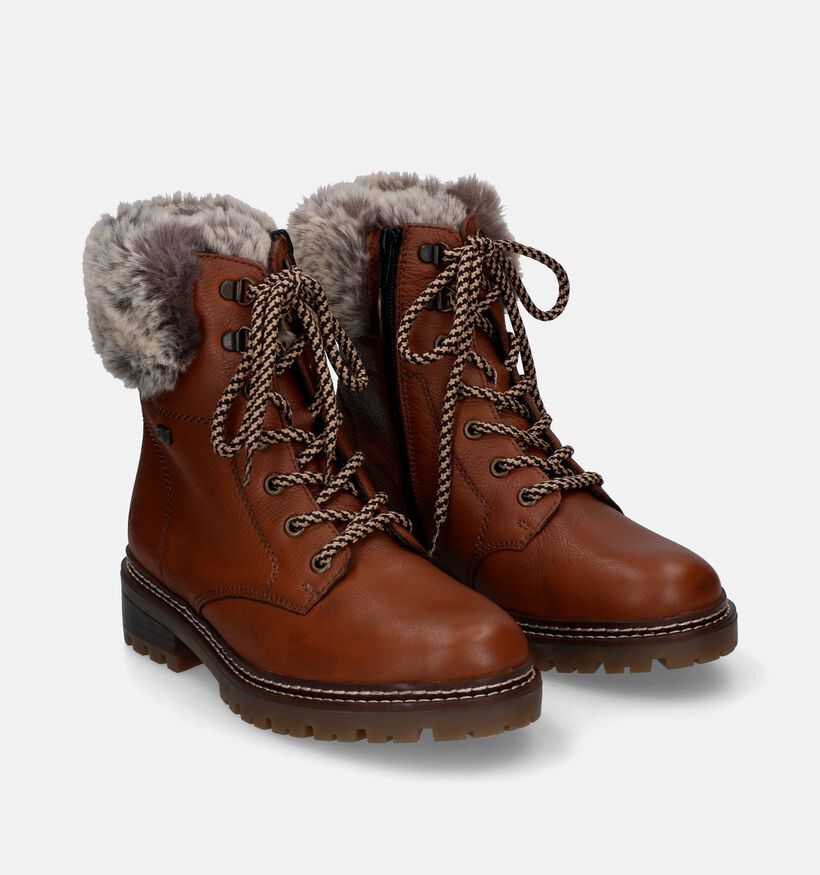 Remonte Boots à lacets en Marron pour femmes (315734) - pour semelles orthopédiques