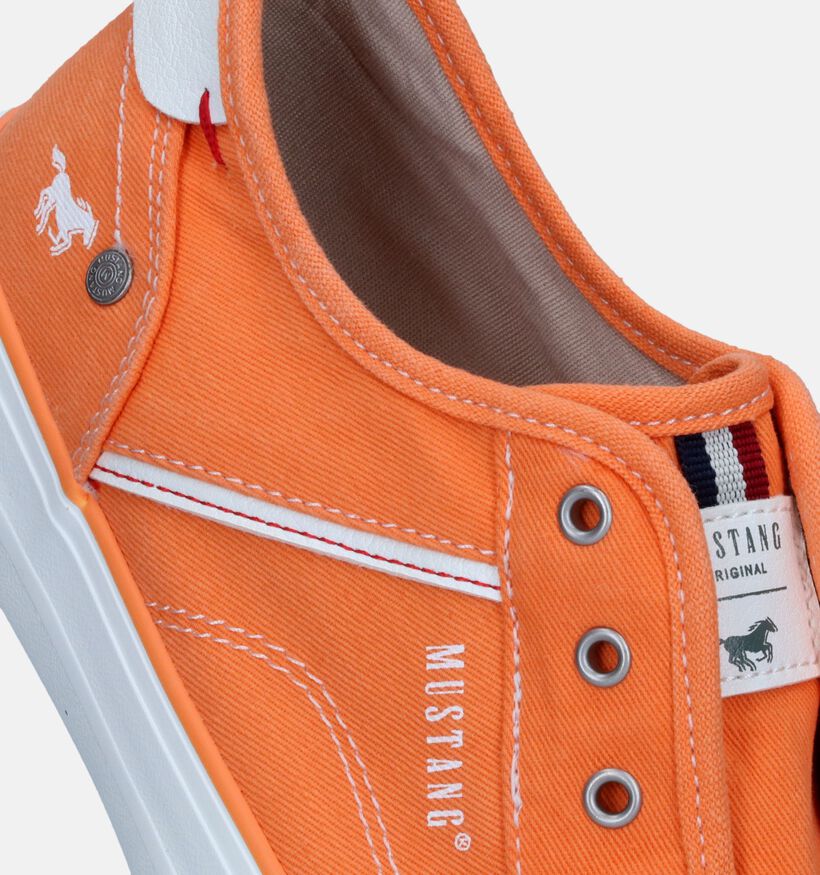 Mustang Oranje Sneakers voor dames (336426)