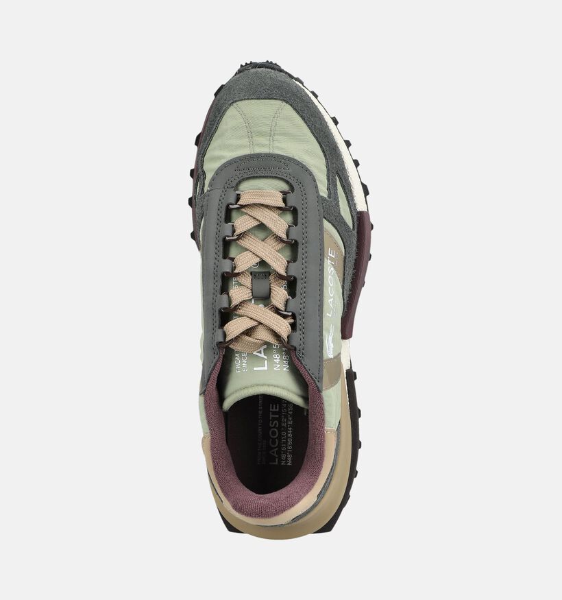 Lacoste Elite Active Donkergrijze Sneakers voor heren (377013)