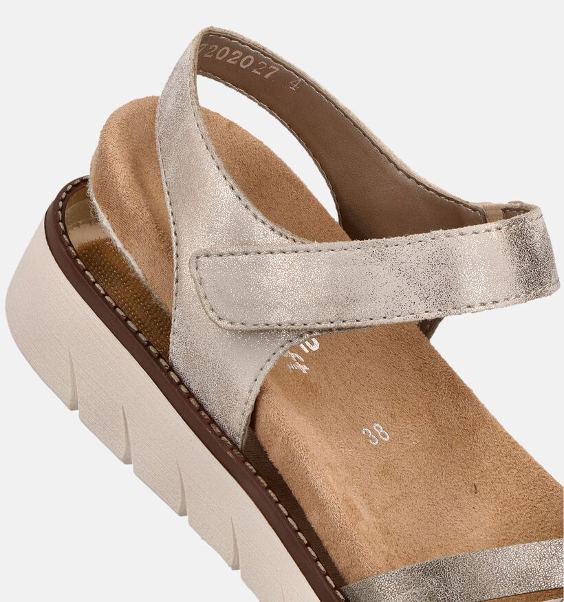 Remonte Gouden Sandalen voor Steunzolen voor dames (370476) - geschikt voor steunzolen