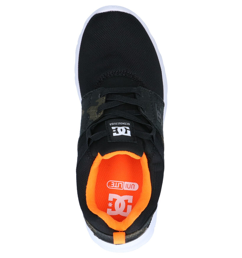 DC Shoes Heathrow Baskets en Noir en textile (263588)