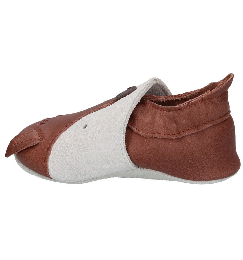 Bobux Foxy Chaussons pour bébé en Marron pour garçons (315037)