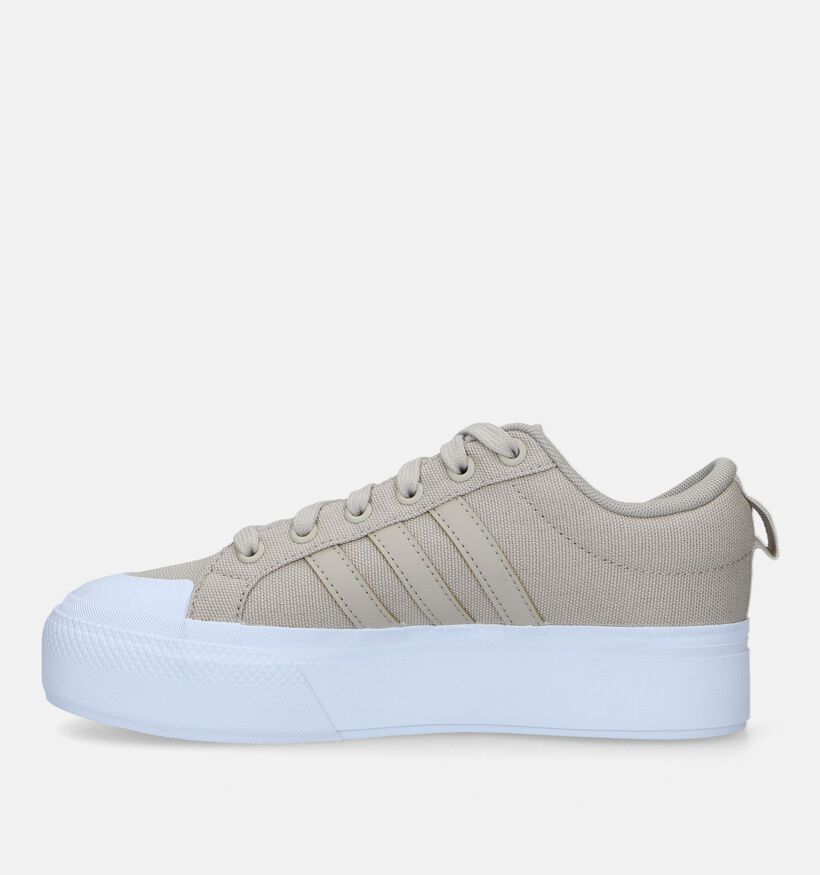 adidas Bravada 2.0 Platform Taupe Sneakers voor dames (326272)