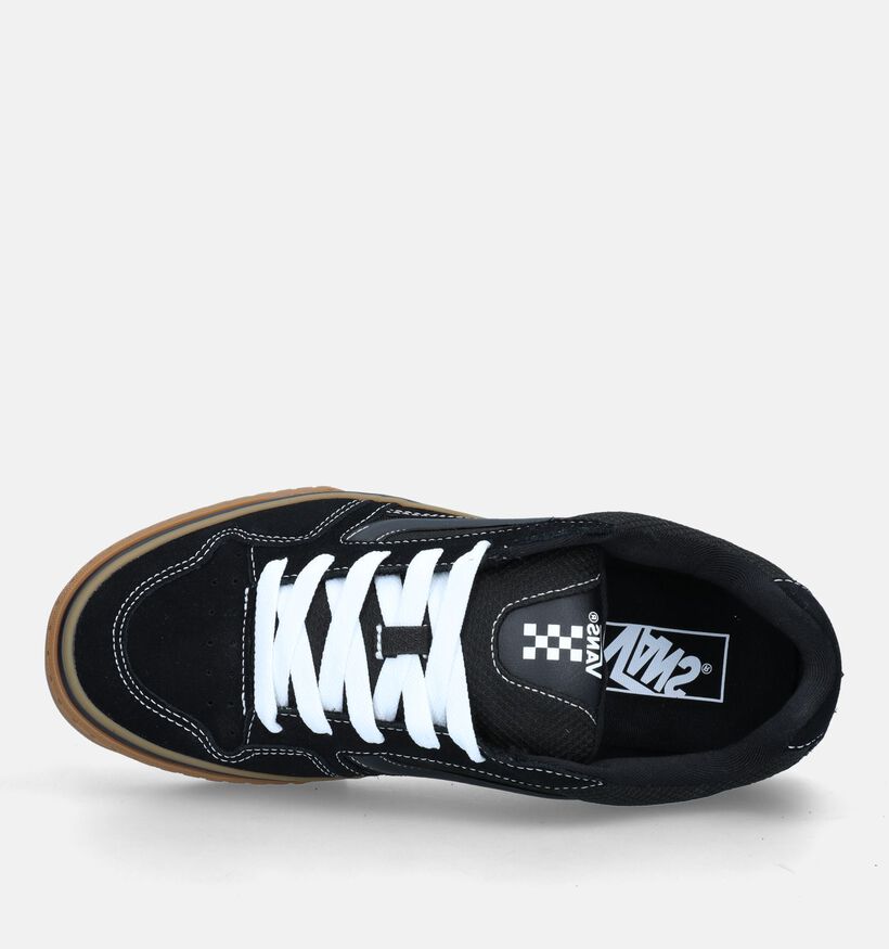 Vans Caldrone Baskets de skate en Noir pour hommes (333933)