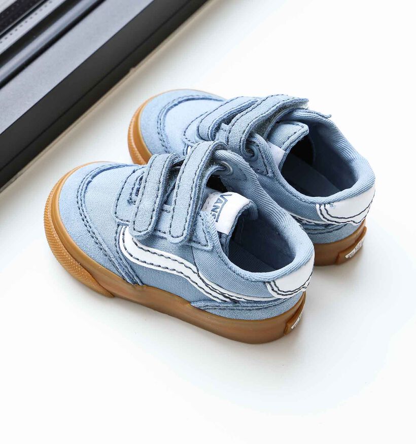 Vans Brooklyn Blauwe Baby sneakers voor meisjes, jongens (351443)