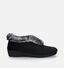 Comfort Plus Pantoufles fermées en Noir pour femmes (292885)