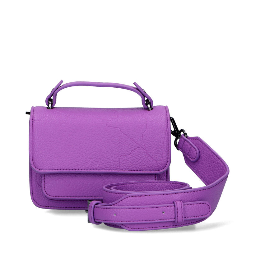 Hvisk Matrix Renei Grain Path Vegan Sac à main en Violet pour femmes (318539)