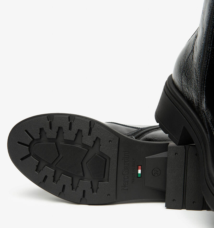NeroGiardini Boots à lacets en Noir pour femmes (363964) - pour semelles orthopédiques