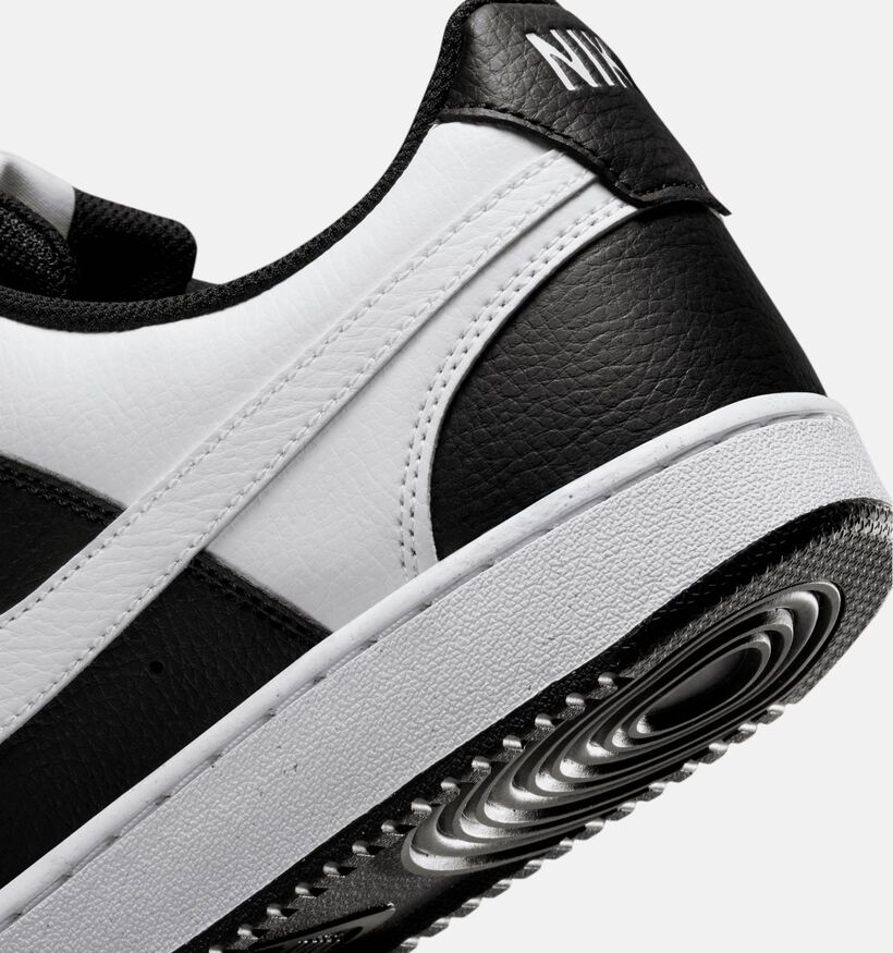 Nike Court Vision Low Zwarte Sneakers voor heren (355897) - geschikt voor steunzolen