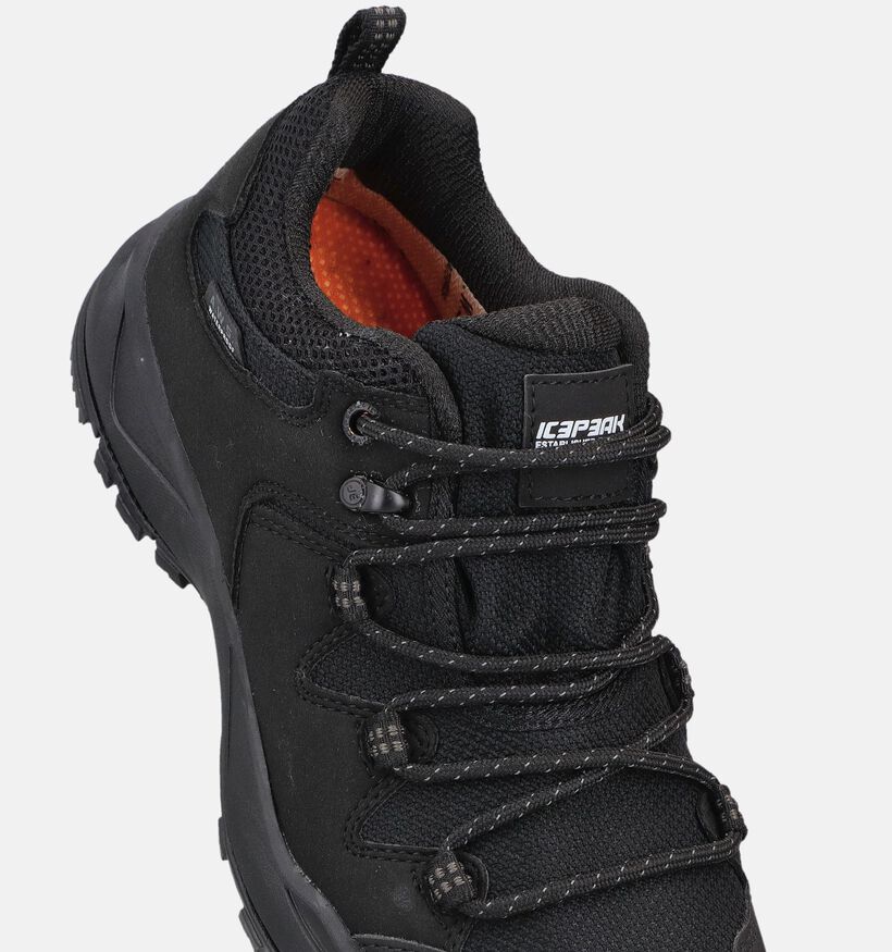 Icepeak Ahola Ms Chaussures de randonn&eacute;e en Noir pour femmes (374327) - pour semelles orthop&eacute;diques