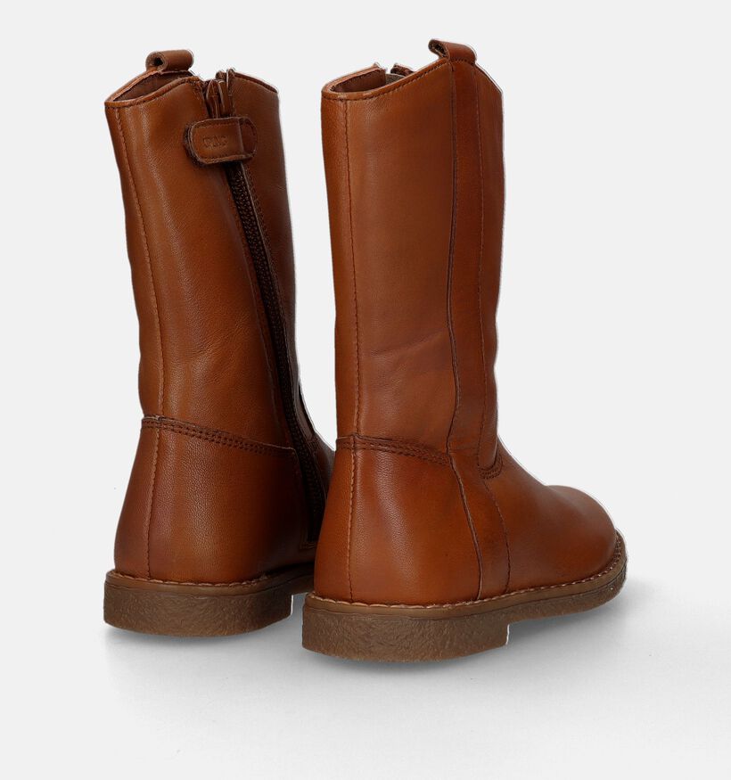 Kipling Gwen Bottes longues en Cognac pour filles (332010) - pour semelles orthopédiques