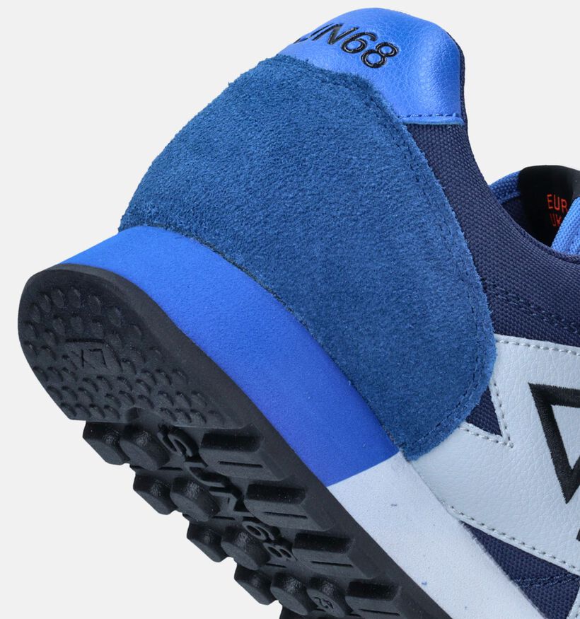 Sun 68 Jaki Solid Baskets en Bleu pour hommes (345743) - pour semelles orthop&eacute;diques