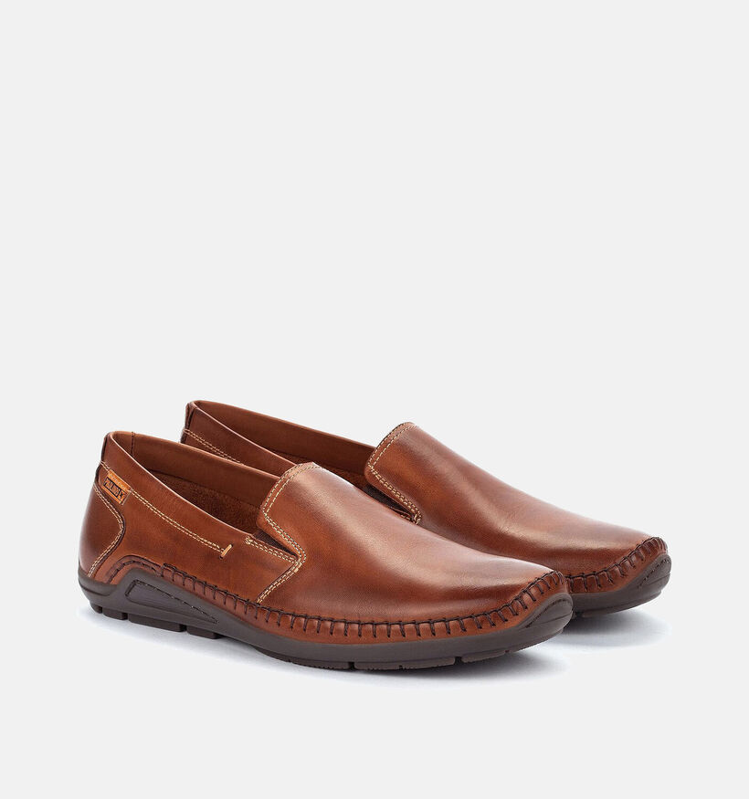 Pikolinos Azores Mocassins en Cognac pour hommes (355434) - pour semelles orthopédiques