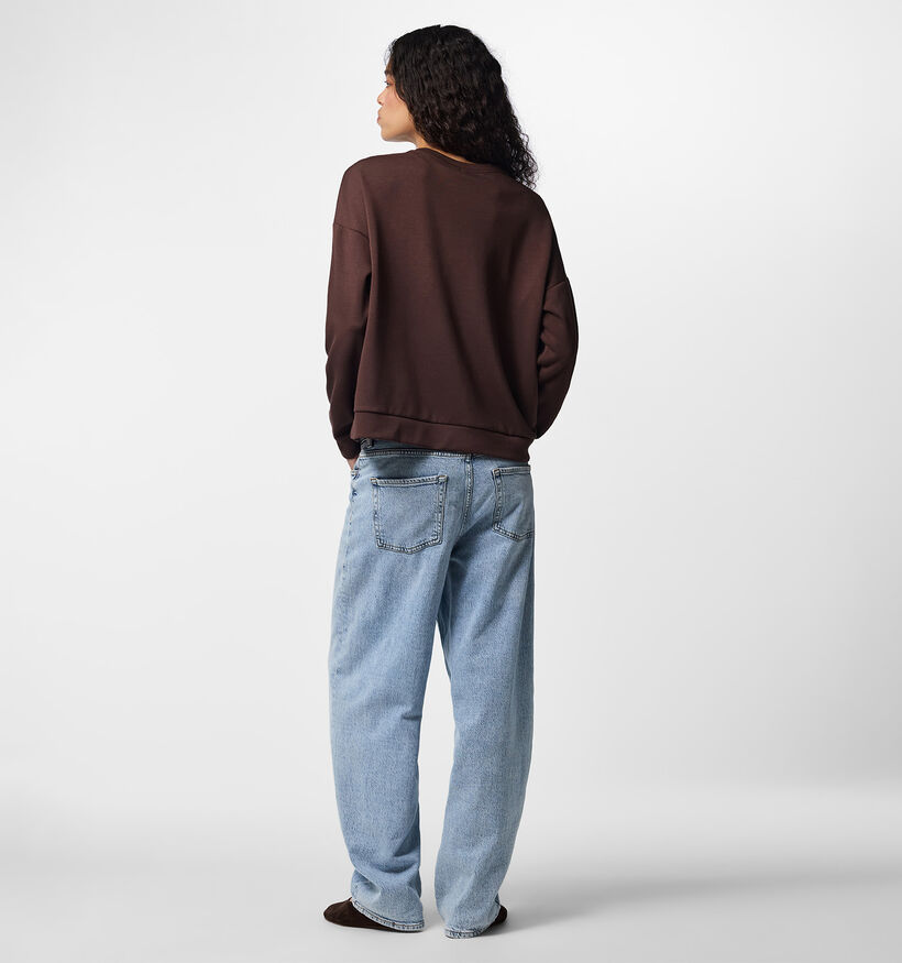 Pieces Michelle Donkerbruine Trui voor dames (378364)