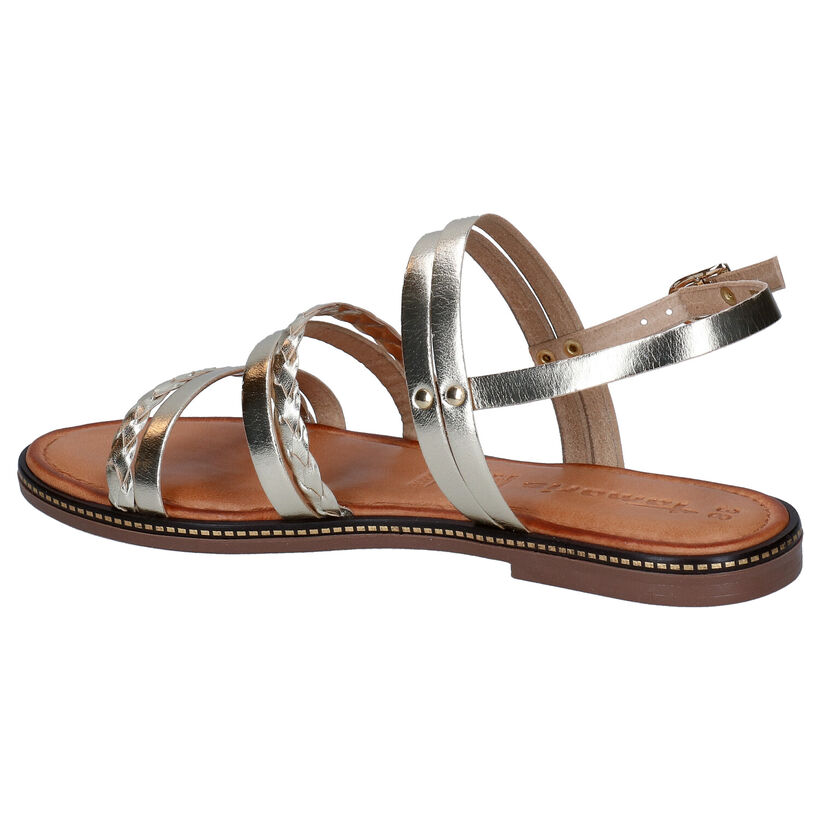 Tamaris Touch it Zwarte Sandalen in leer (289312)