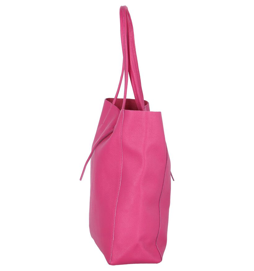 Dolce C. Shopper Tas Roze in leer (234999)