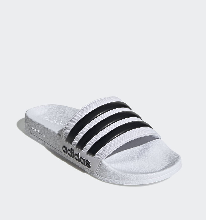 adidas Adilette Shower Claquettes en Blanc pour hommes (366998)