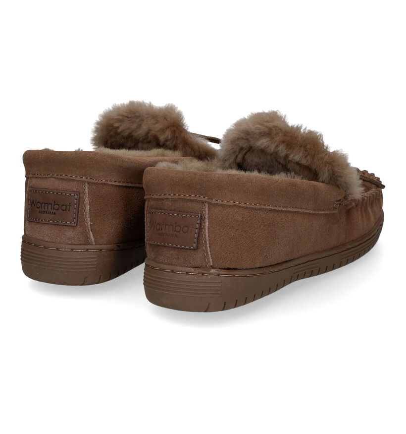 Warmbat Koala Bruine Pantoffels voor dames (314443)