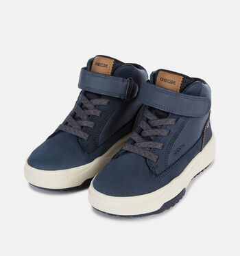 Geox Respira High Sneakers Zwart/Blauw