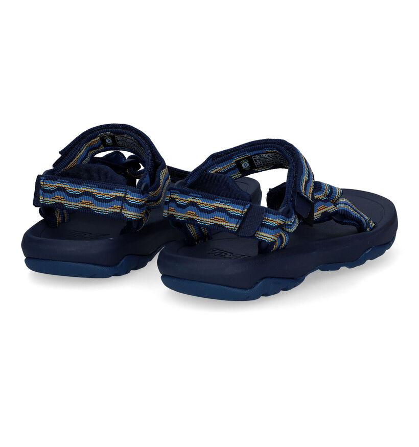 Teva Hurricane Blauwe Sandalen in stof (322026)