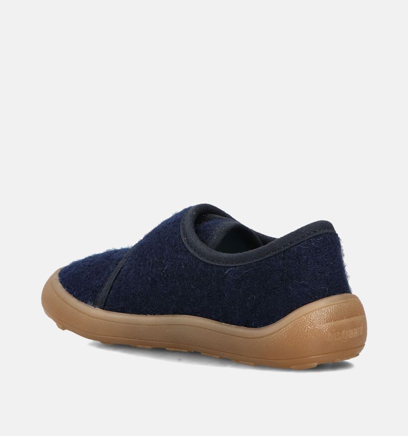 Bisgaard Donkerblauwe Pantoffels voor jongens, meisjes (364812) - geschikt voor steunzolen