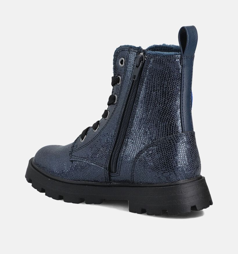 Milo & Mila Chaussures hautes en Bleu pour filles (362947) - pour semelles orthopédiques