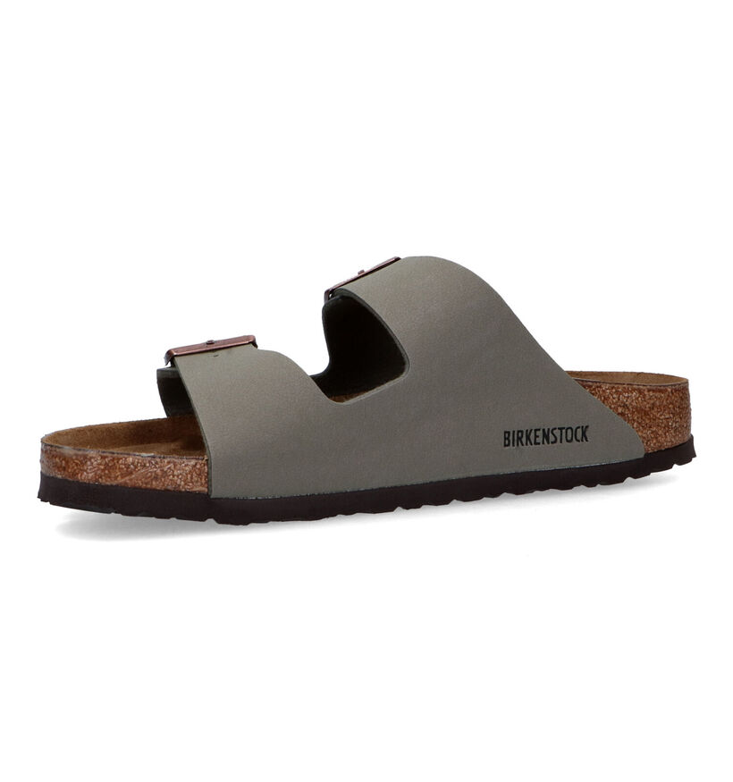 Birkenstock Arizona Zwarte Slippers voor heren (213368)