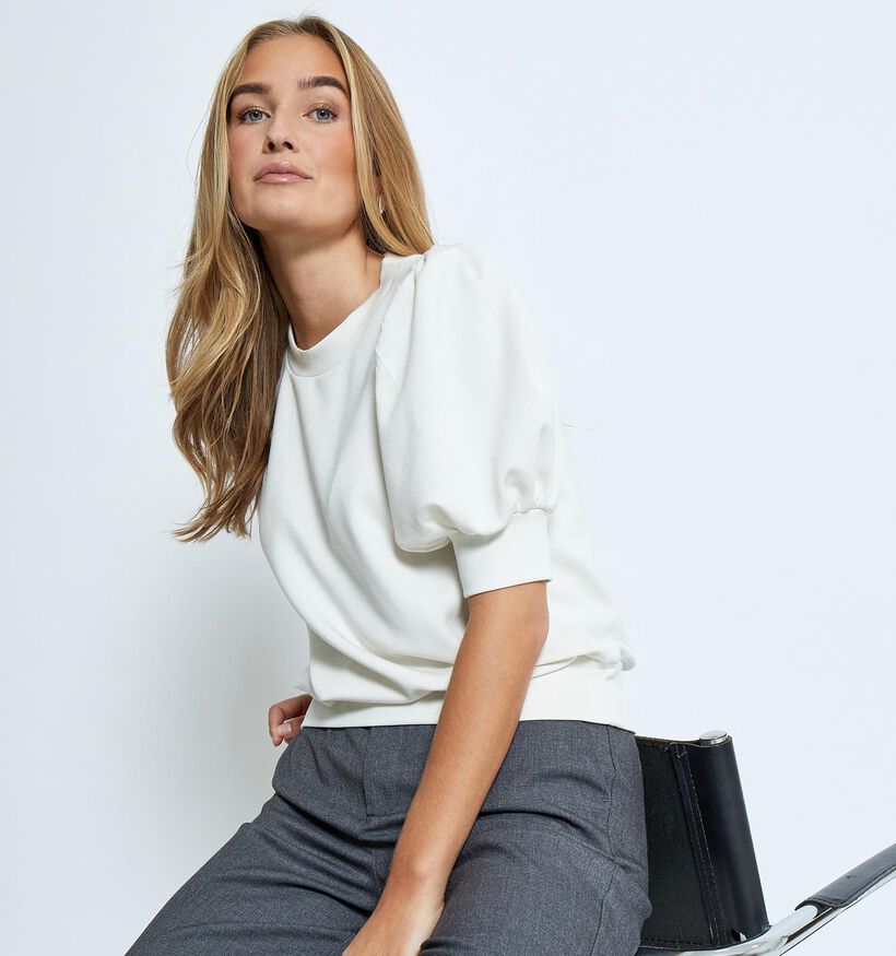 Minus Livana Ecru Sweater voor dames (352021)