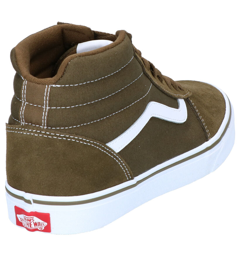 Vans Ward Zwarte Sneakers in daim (264183)