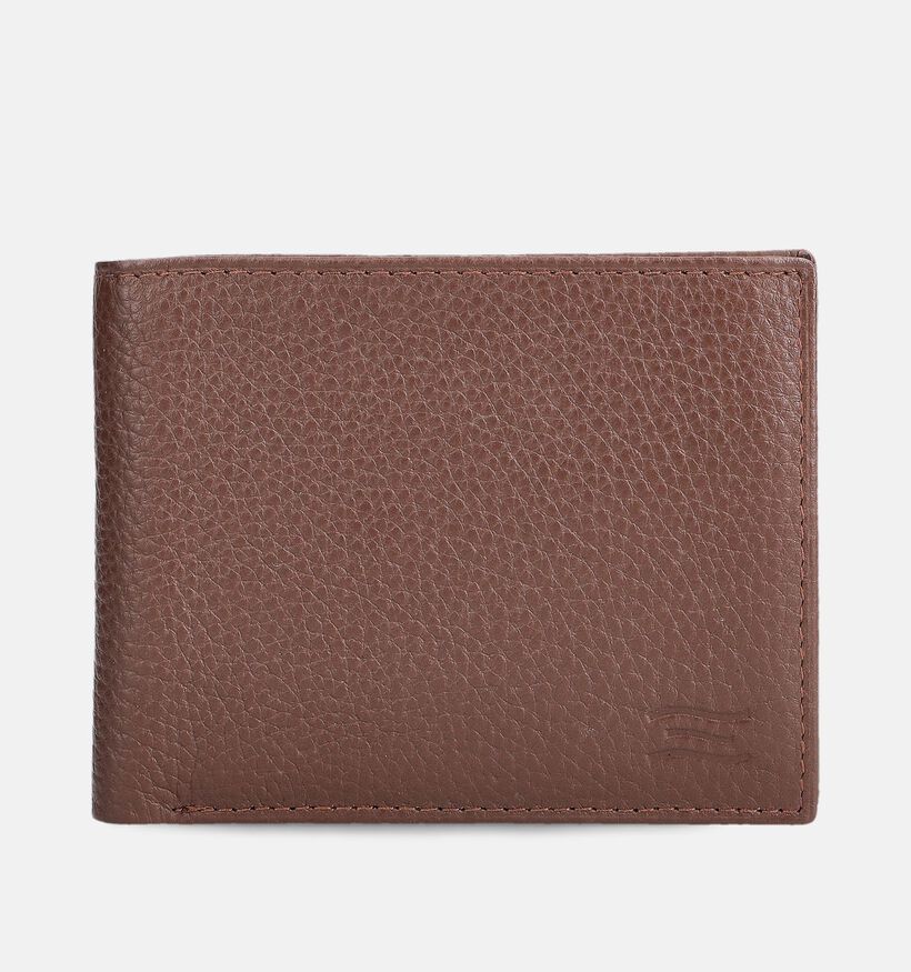 Crinkles Portefeuille en Brun fonc&eacute; pour hommes (381736)
