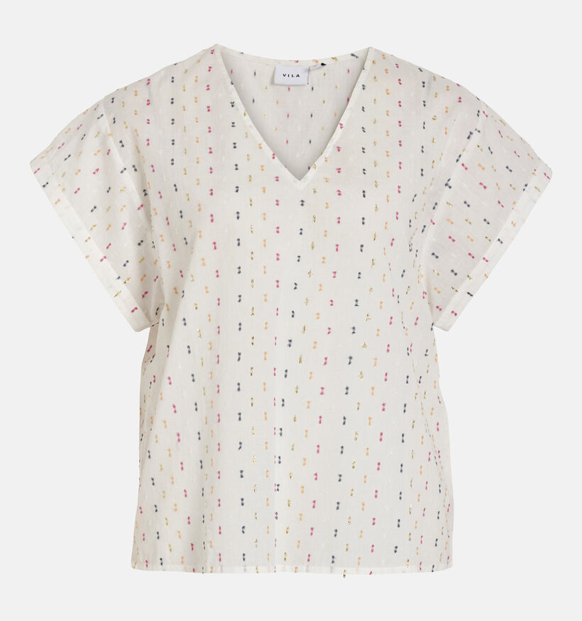 Vila Clarino T-shirt en Blanc pour femmes (342091)