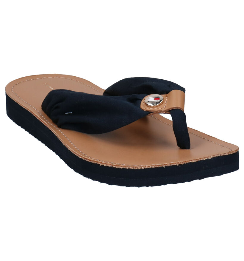 Tommy Hilfiger Blauwe Teenslippers voor dames (303958)