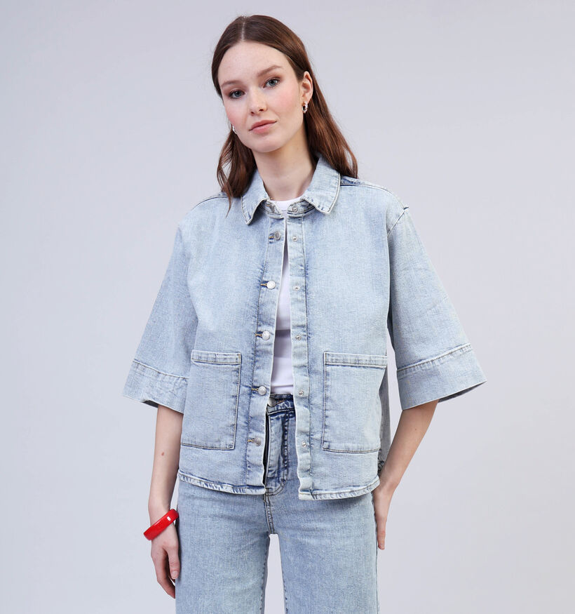 SISTERS POINT Olea Blauw Hemd voor dames (363320)