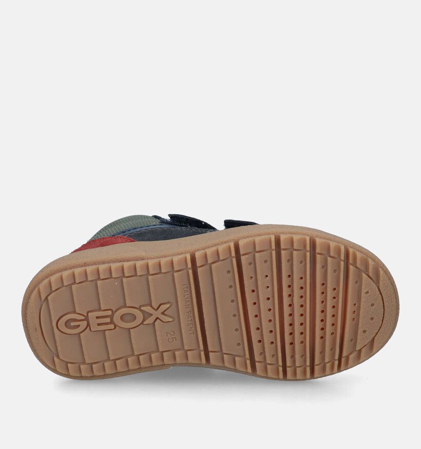 Geox Theleven Chaussures à velcro en Bleu pour garçons (329873)