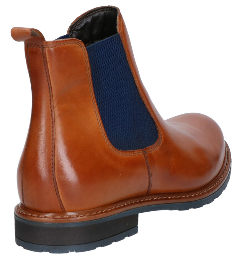 Tamaris Cognac Boots in leer (257166)