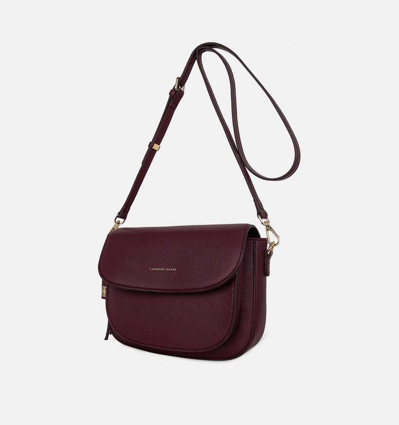 Laurent David Bordeaux Crossbodytas voor dames (381557)